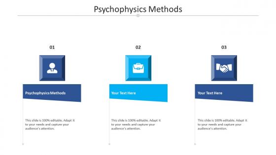 Psychophysics methods ppt powerpoint presentation icon ideas cpb