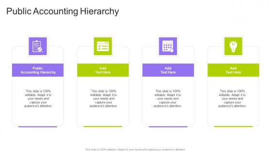 Public Accounting Hierarchy In Powerpoint And Google Slides Cpb