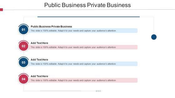 Public Business Private Business In Powerpoint And Google Slides Cpb