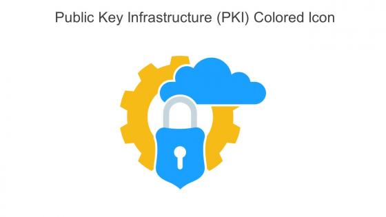 Public Key Infrastructure PKI Colored Icon In Powerpoint Pptx Png And Editable Eps Format