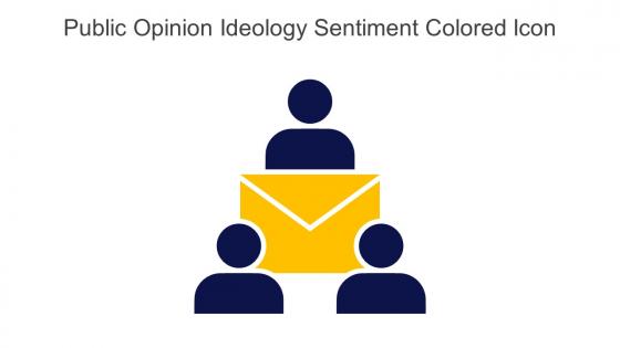 Public Opinion Ideology Sentiment Colored Icon In Powerpoint Pptx Png And Editable Eps Format