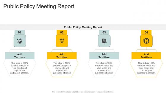 Public Policy Meeting Report In Powerpoint And Google Slides Cpb