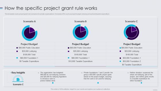 Public Policy Resources How The Specific Project Grant Rule Works