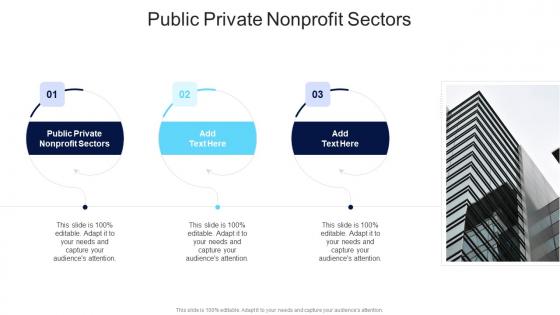 Public Private Nonprofit Sectors In Powerpoint And Google Slides Cpb
