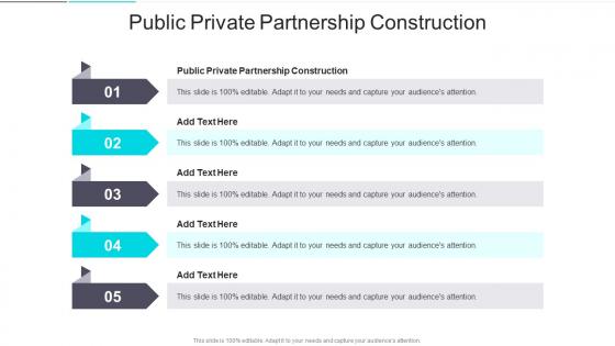 Public Private Partnership Construction In Powerpoint And Google Slides Cpb