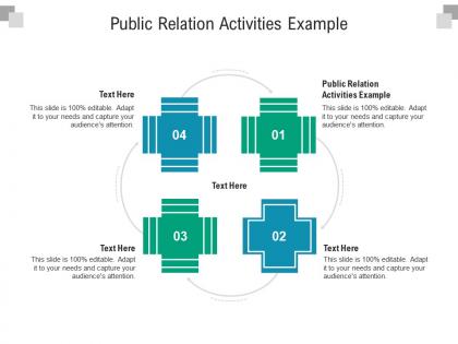 Public relation activities example ppt powerpoint presentation pictures styles cpb