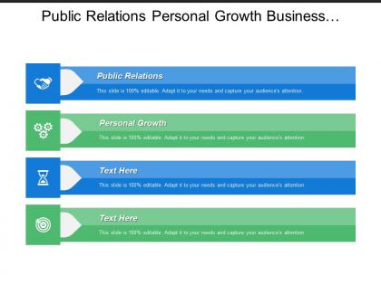 Public relations personal growth business administration business cycle