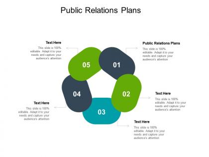 Public relations plans ppt powerpoint presentation layouts background image cpb