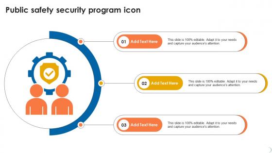 Public Safety Security Program Icon