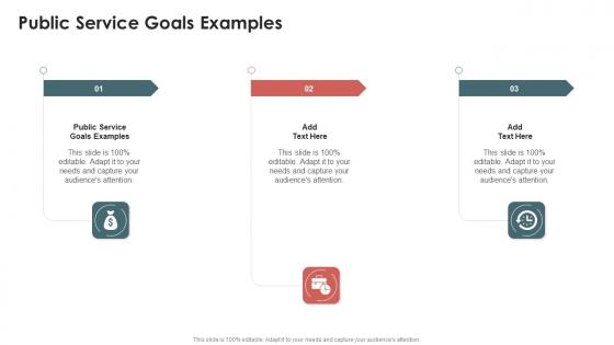 Public Service Goals Examples In Powerpoint And Google Slides Cpb