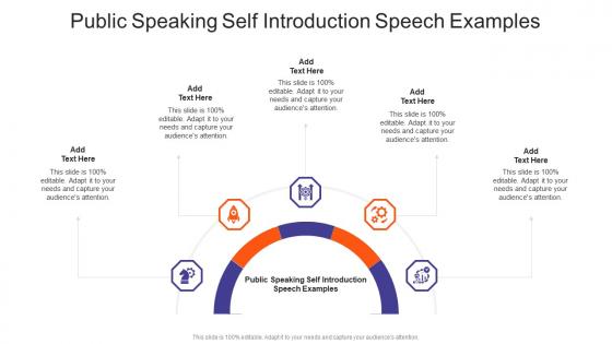 Public Speaking Self Introduction Speech Examples In Powerpoint And Google Slides Cpb