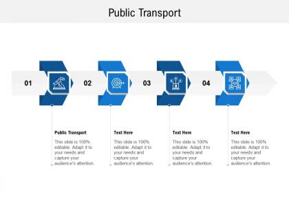 Public transport ppt powerpoint presentation icon graphic images cpb