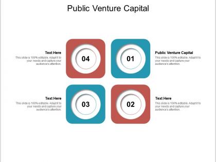 Public venture capital ppt powerpoint presentation pictures ideas cpb