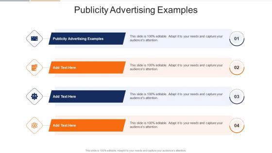 Publicity Advertising Examples In Powerpoint And Google Slides Cpb