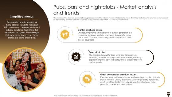 Pubs Bars And Nightclubs Market Analysis Business Plan For A Pub Start Up BP SS