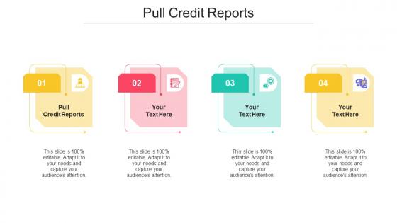 Pull Credit Reports Ppt Powerpoint Presentation Rules Cpb