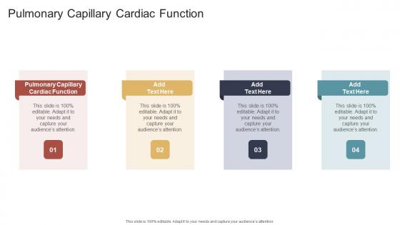 Pulmonary Capillary Cardiac Function In Powerpoint And Google Slides Cpb