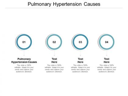 Pulmonary hypertension causes ppt powerpoint presentation slides file formats cpb