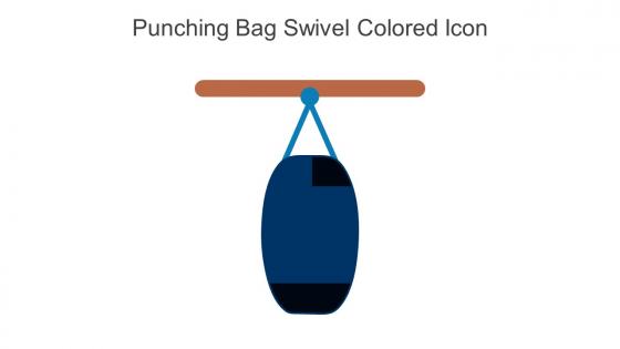 Punching Bag Swivel Colored Icon In Powerpoint Pptx Png And Editable Eps Format