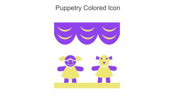 Puppetry Colored Icon In Powerpoint Pptx Png And Editable Eps Format
