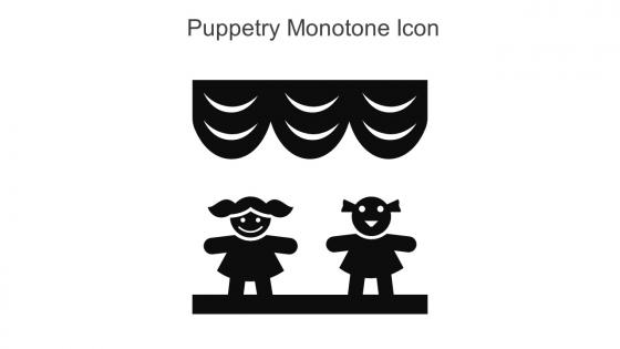 Puppetry Monotone Icon In Powerpoint Pptx Png And Editable Eps Format