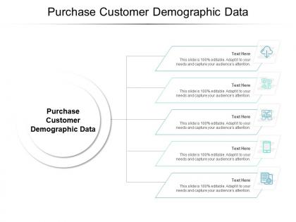 Purchase customer demographic data ppt powerpoint presentation pictures cpb