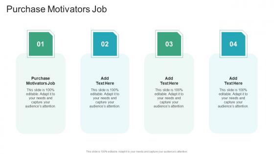 Purchase Motivators Job In Powerpoint And Google Slides Cpb