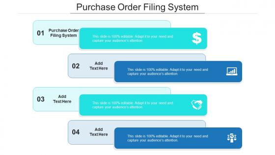 Purchase Order Filing System In Powerpoint And Google Slides Cpb