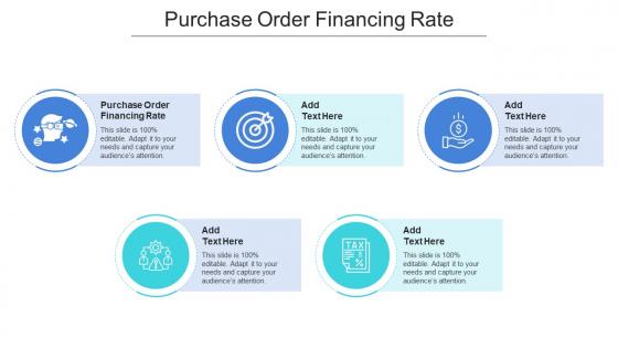 Purchase Order Financing Rate In Powerpoint And Google Slides Cpb