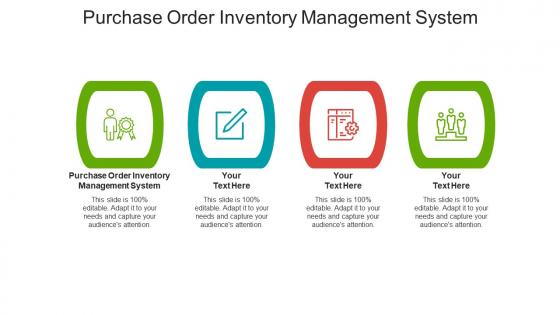 Purchase order inventory management system ppt powerpoint presentation gallery cpb