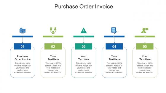 Purchase order invoice ppt powerpoint presentation infographic template master slide cpb