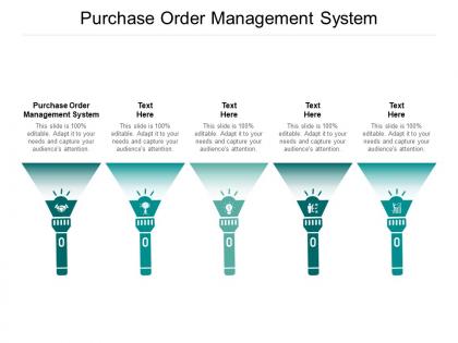 Purchase order management system ppt powerpoint presentation file backgrounds cpb