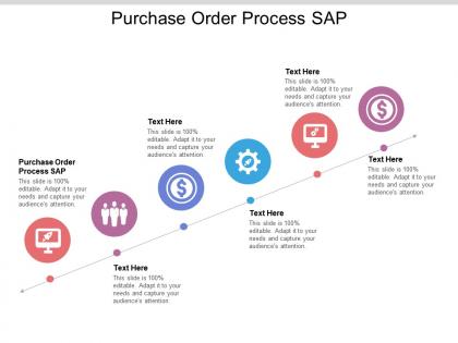 Purchase order process sap ppt powerpoint presentation ideas picture cpb