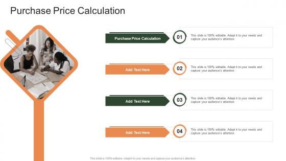 Purchase Price Calculation In Powerpoint And Google Slides Cpb