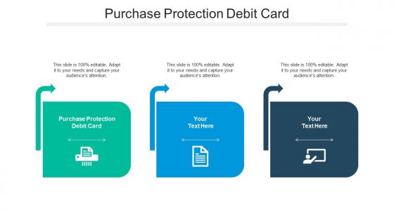 Purchase protection debit card ppt powerpoint presentation infographics guide cpb