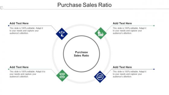 Purchase Sales Ratio In Powerpoint And Google Slides