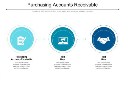 Purchasing accounts receivable ppt powerpoint presentation inspiration design ideas cpb