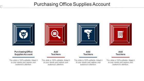 Purchasing Office Supplies Account Ppt Powerpoint Presentation Pictures  Cpb