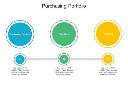 Purchasing portfolio ppt powerpoint presentation infographics example topics cpb