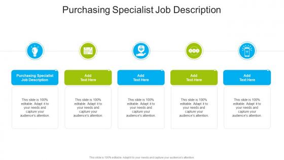 Purchasing Specialist Job Description In Powerpoint And Google Slides Cpb