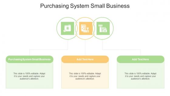 Purchasing System Small Business In Powerpoint And Google Slides Cpb