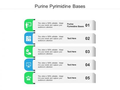 Purine pyrimidine bases ppt powerpoint presentation show layouts cpb