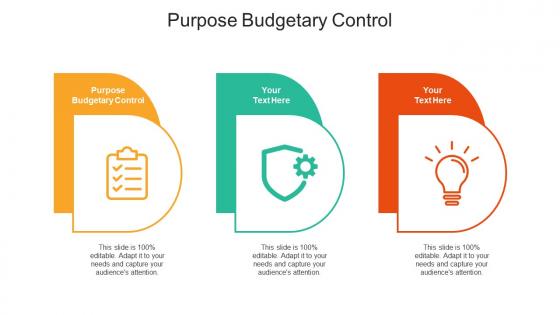Purpose budgetary control ppt powerpoint presentation model slide portrait cpb