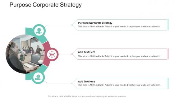 Purpose Corporate Strategy In Powerpoint And Google Slides Cpb