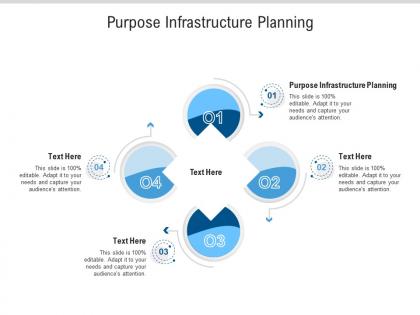 Purpose infrastructure planning ppt powerpoint presentation pictures demonstration cpb