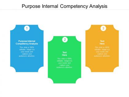 Purpose internal competency analysis ppt powerpoint presentation file outfit cpb