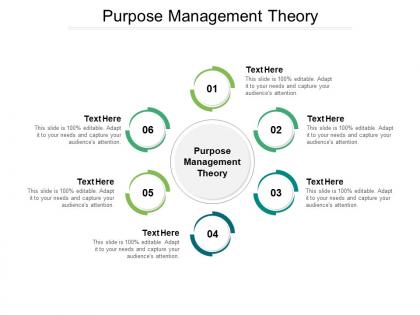 Purpose management theory ppt powerpoint presentation inspiration outline cpb