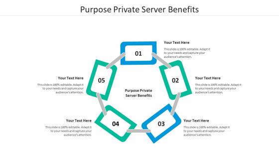 Purpose private server benefits ppt powerpoint presentation icon infographics cpb