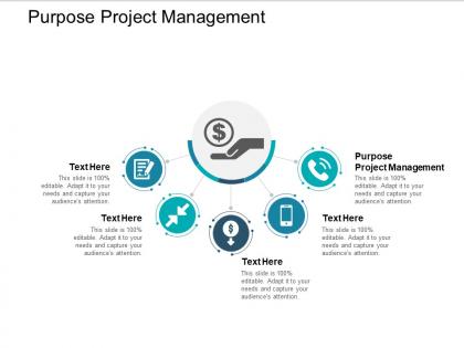 Purpose project managementcpb ppt powerpoint presentation styles slides cpb