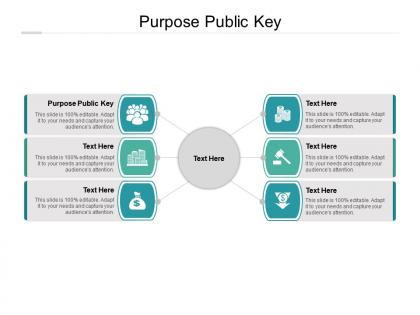 Purpose public key ppt powerpoint presentation visual aids model cpb